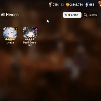 Epic Seven Accounts Starter Global Unverif|Fresh Starter|2ML(Lisette,DDRay)|PoH+Bless ON|MoR 9|Theater Locked|Stove(ES1108Z)
