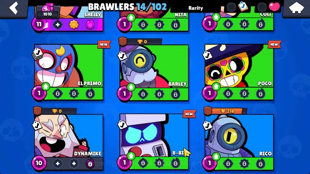 Brawl Stars Accounts 1010 Trophy|14 Brawlers 2 Max Lv [Edgar,Shelly]|1  image 6