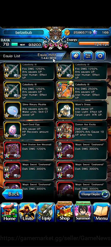 Grand Summoners Accounts Global|Rank 78|10 Ascend+5 TW|[Emiya,Chloe,S Rimur image 10