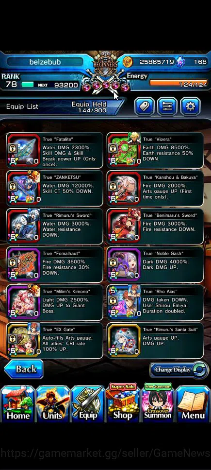 Grand Summoners Accounts Global|Rank 78|10 Ascend+5 TW|[Emiya,Chloe,S Rimur image 17