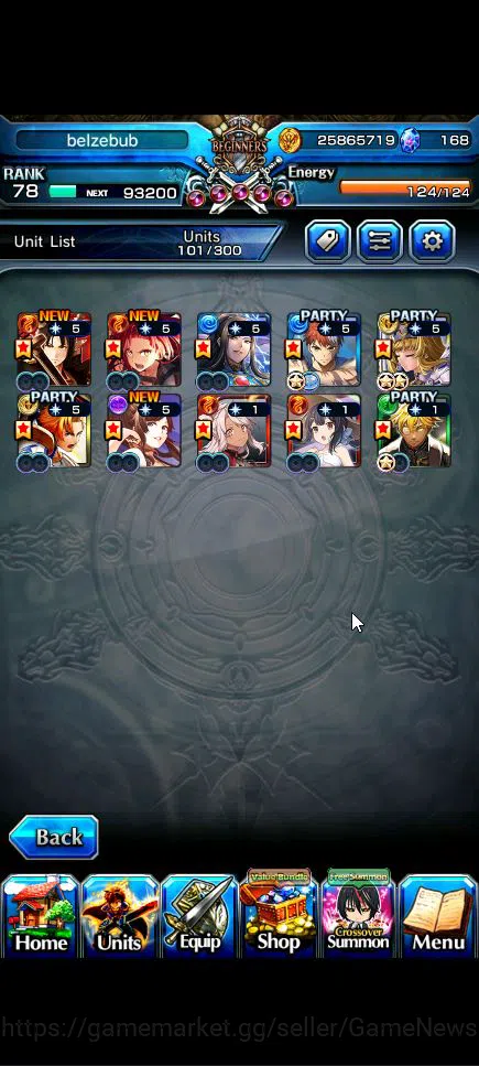 Grand Summoners Accounts Global|Rank 78|10 Ascend+5 TW|[Emiya,Chloe,S Rimur image 19