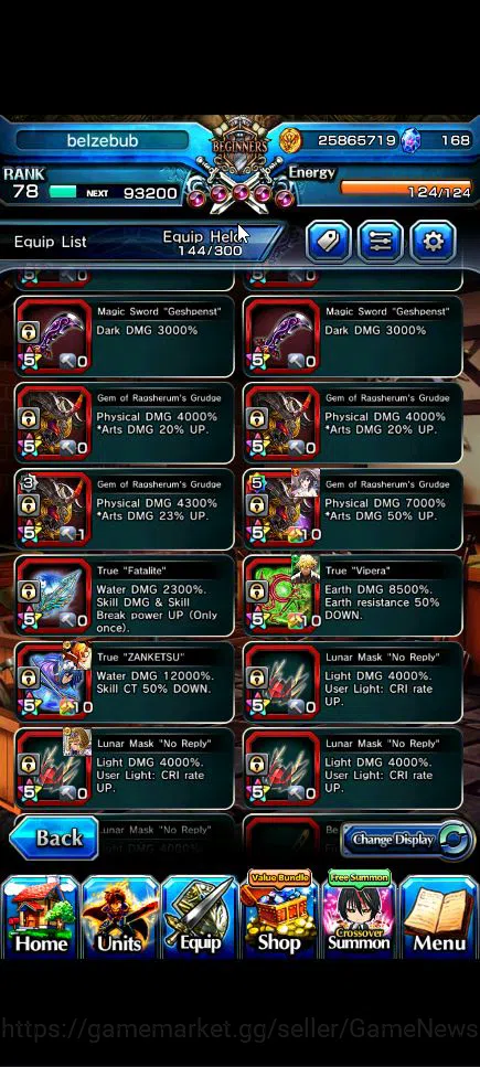 Grand Summoners Accounts Global|Rank 78|10 Ascend+5 TW|[Emiya,Chloe,S Rimur image 9
