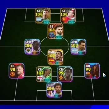 eFootball Accounts Legends & Iconic Players Android|2 Big Time Rodri,K.Kvaratskhella|7 Epic Sergio Aguero,Wayne Rooney,Rio