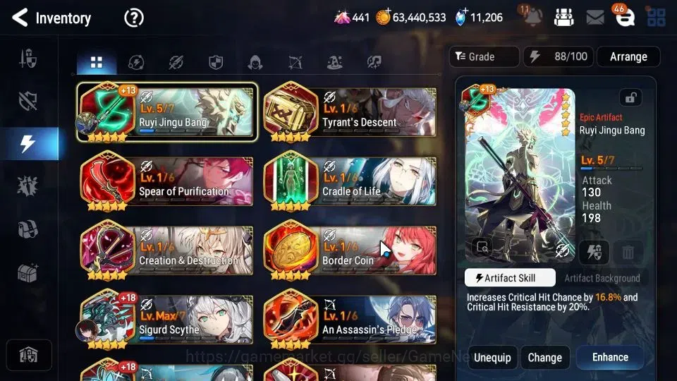Epic Seven Accounts GLOBAL Unverif|New Era|13 ML[Salome,BArunka,Har Se image 17