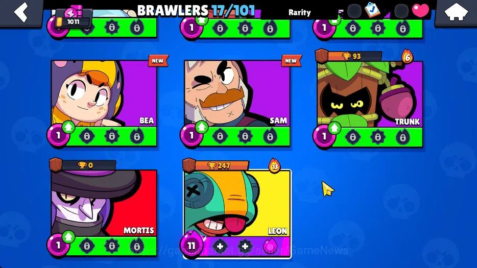 Brawl Stars Accounts 1011 Trophy|11K Bling|17 Brawlers 3 Max Lvl|Legend image 5