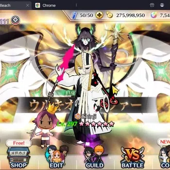 Bleach: Brave Souls Accounts Starter GLOBAL|1M BP+6k AccTicket|6MT|IchoigoDT|Orihime+GiselleSw26|KenpachiTYBW26|Yachiru