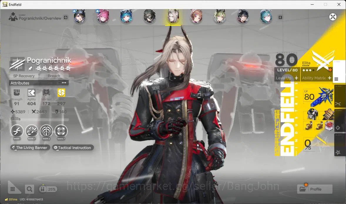 Arknights: Endfield Accounts ASIA|LVL 58,rossi,tangtang,tvonne sign,lasrite sig image 12