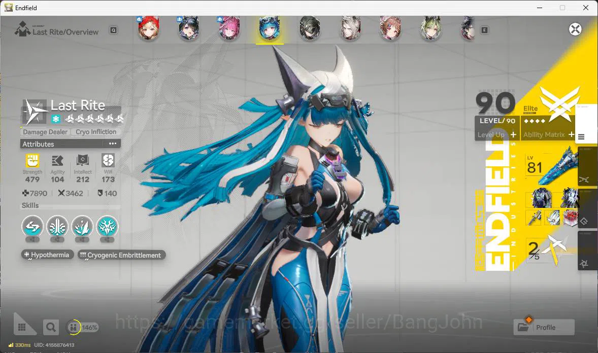 Arknights: Endfield Accounts ASIA|LVL 58,rossi,tangtang,tvonne sign,lasrite sig image 13