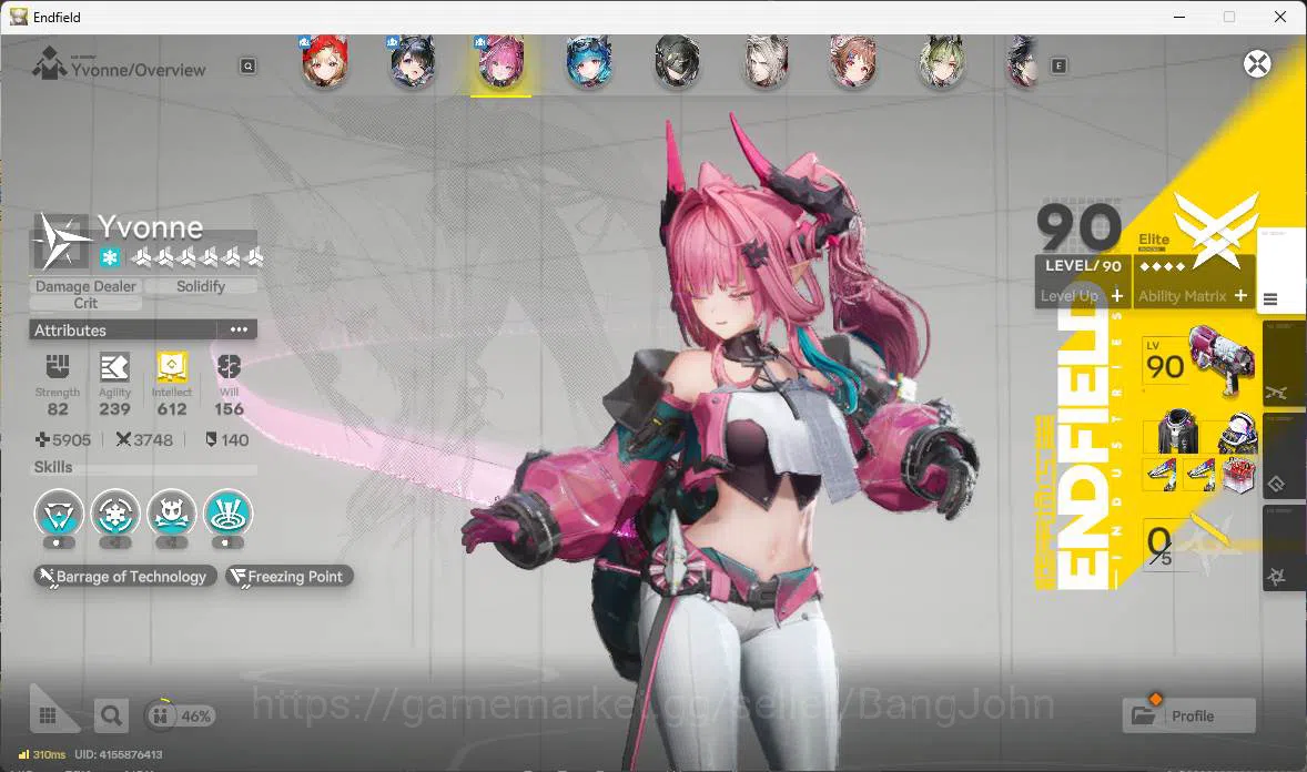 Arknights: Endfield Accounts ASIA|LVL 58,rossi,tangtang,tvonne sign,lasrite sig image 15