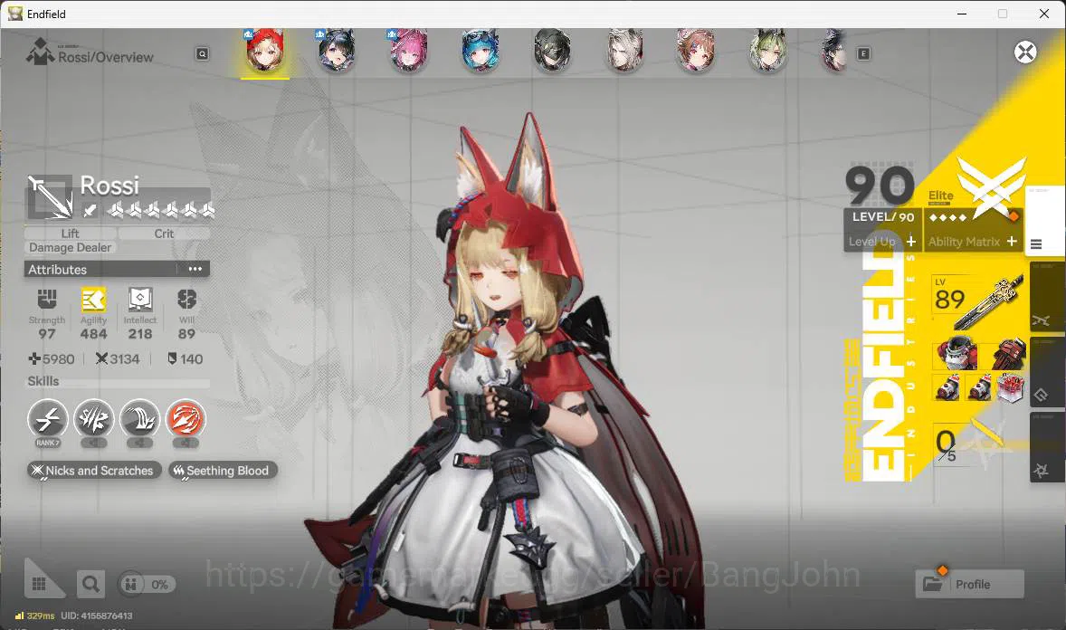 Arknights: Endfield Accounts ASIA|LVL 58,rossi,tangtang,tvonne sign,lasrite sig image 17