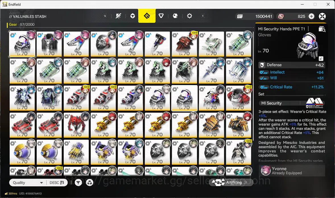 Arknights: Endfield Accounts ASIA|LVL 58,rossi,tangtang,tvonne sign,lasrite sig image 5