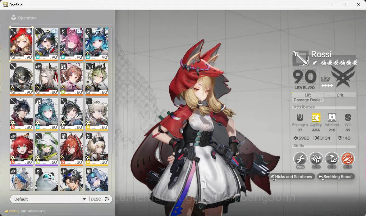 Arknights: Endfield Accounts ASIA|LVL 58,rossi,tangtang,tvonne sign,lasrite sig image 8