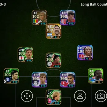 eFootball Accounts Legends & Iconic Players Mobile|PW 3217|Big Time Messi|Epic Lampard, Nesta, Cannavaro,Drogba|Legend Van