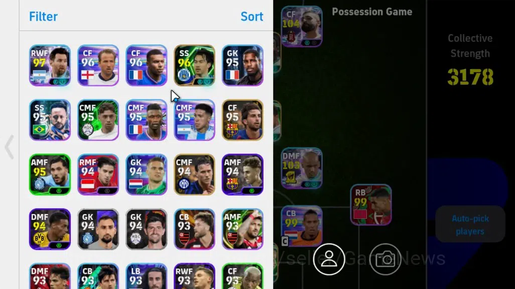 eFootball Accounts Android|Epic Pele,Gerd Muller,Oliver Kahn,Berbatov image 2