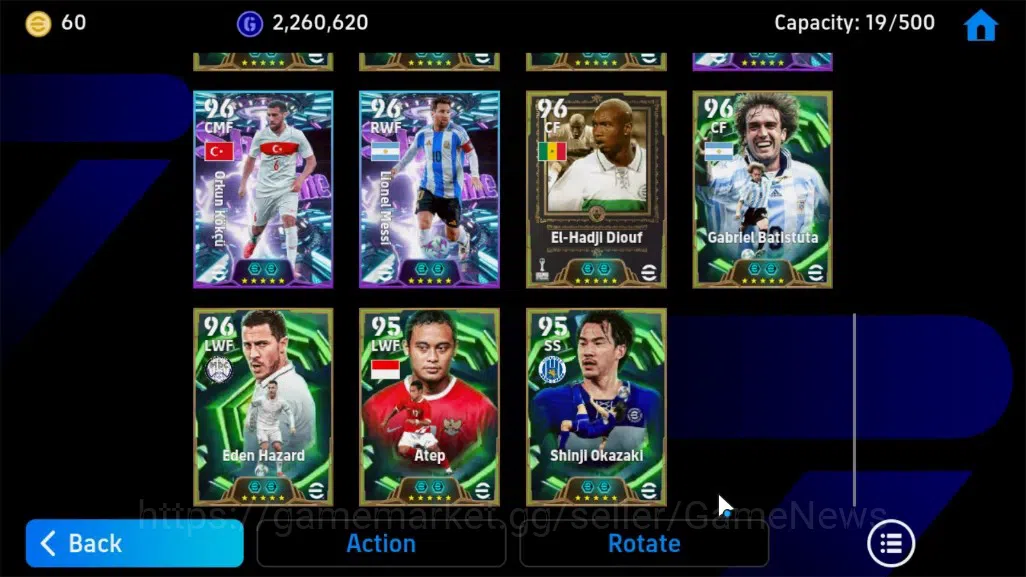 eFootball Accounts Android|Epic Pele,Gerd Muller,Oliver Kahn,Berbatov image 9
