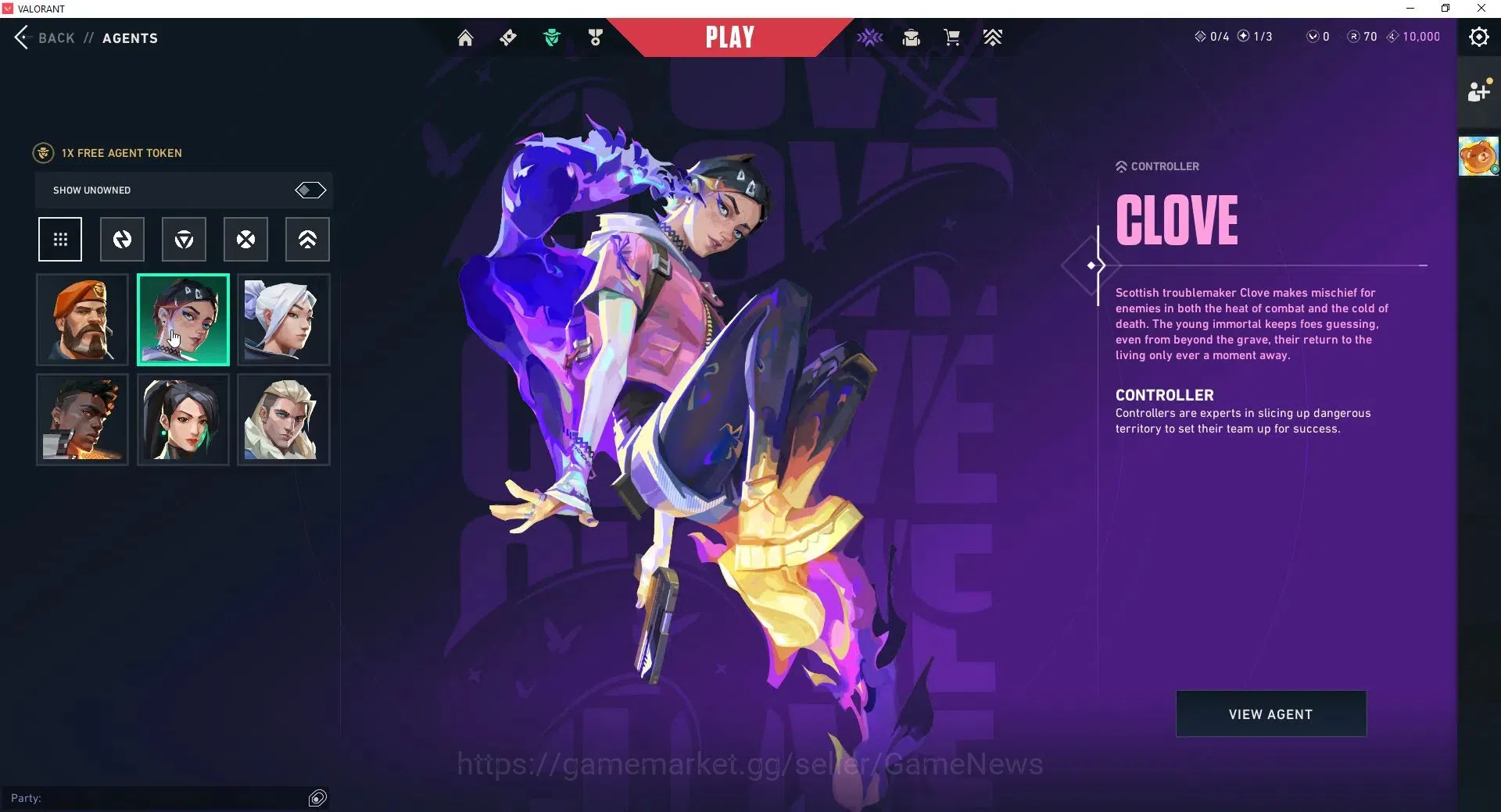 Valorant Accounts AP Server | Lvl 21 | Ready Ranked | 6 Agent [ Clov image 3