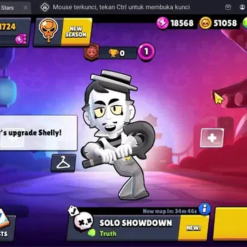 Brawl Stars Accounts Global |Trophy 1724 | Brawler 26| Skins 1 Mythic,6 Epic|Bling 8000|Protect Off|Check SS BRS304B