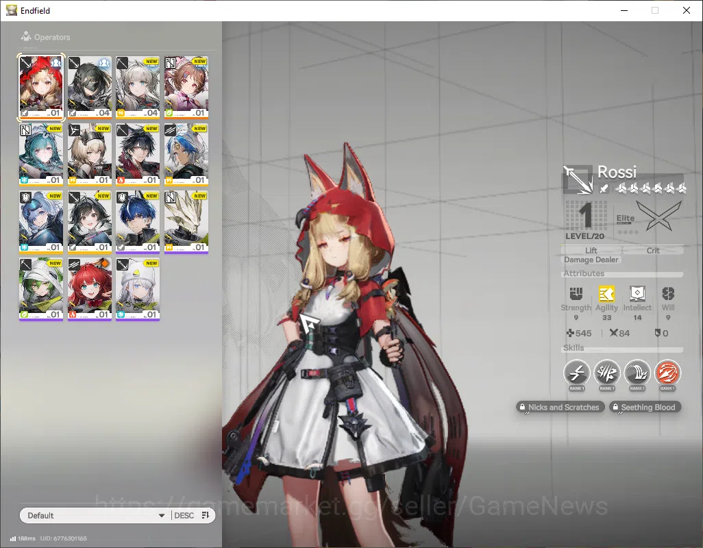 Arknights: Endfield Accounts NA/EU|Lv2|Fresh Starter|SSR2(1Limit)+1(*6 Weapon)| image 12