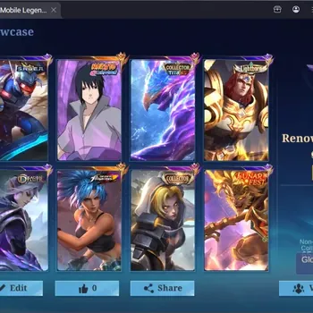 Mobile Legends: Bang Bang Accounts Collector Global|173S|Renowned|Naruto Suyou,KOF Karina,Collector Natalia,Collector