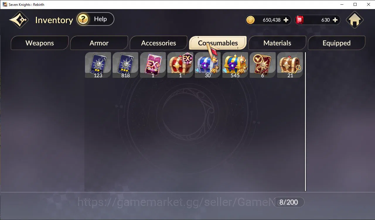 Seven Knights Re:Birth Accounts GLOBAL SEA|Full Ex-7k (JuriTC1,Fai,Melia,Gelidus,R image 12