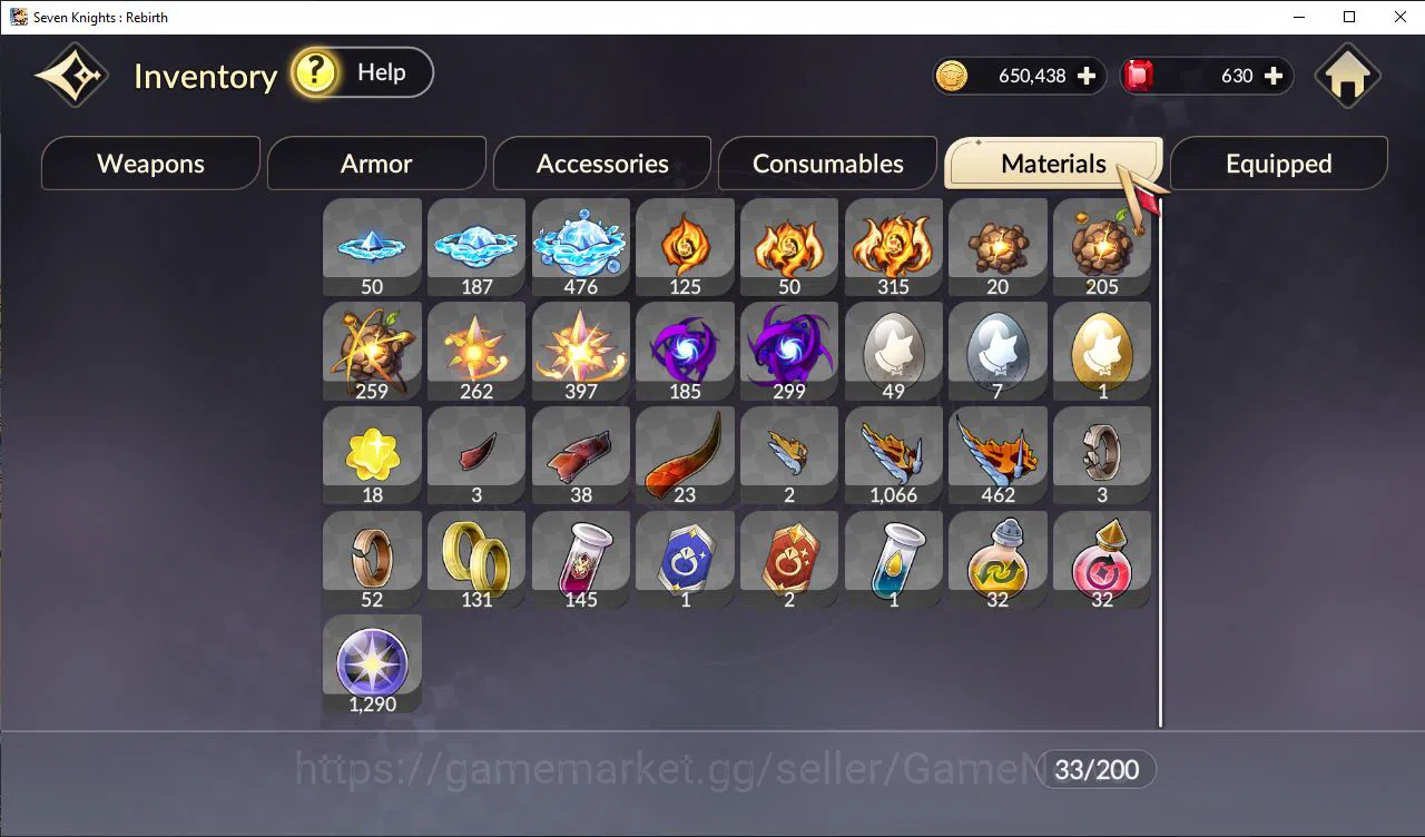 Seven Knights Re:Birth Accounts GLOBAL SEA|Full Ex-7k (JuriTC1,Fai,Melia,Gelidus,R image 13