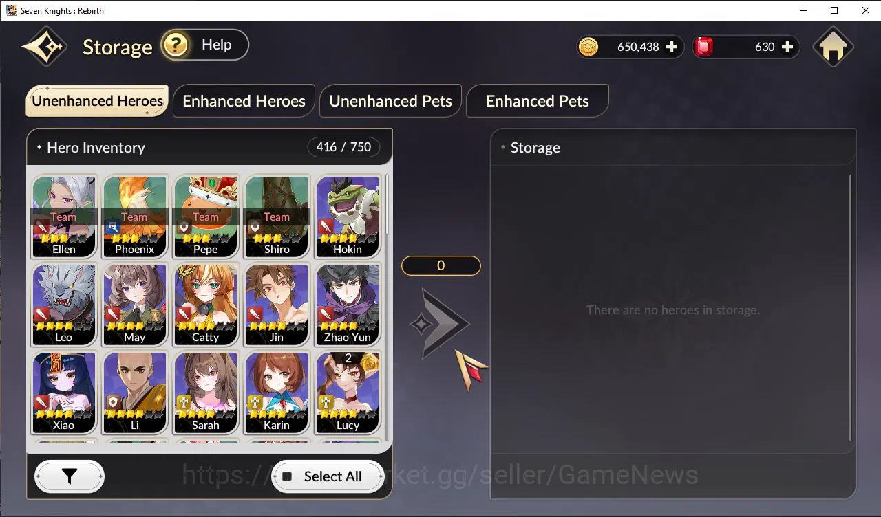 Seven Knights Re:Birth Accounts GLOBAL SEA|Full Ex-7k (JuriTC1,Fai,Melia,Gelidus,R image 15