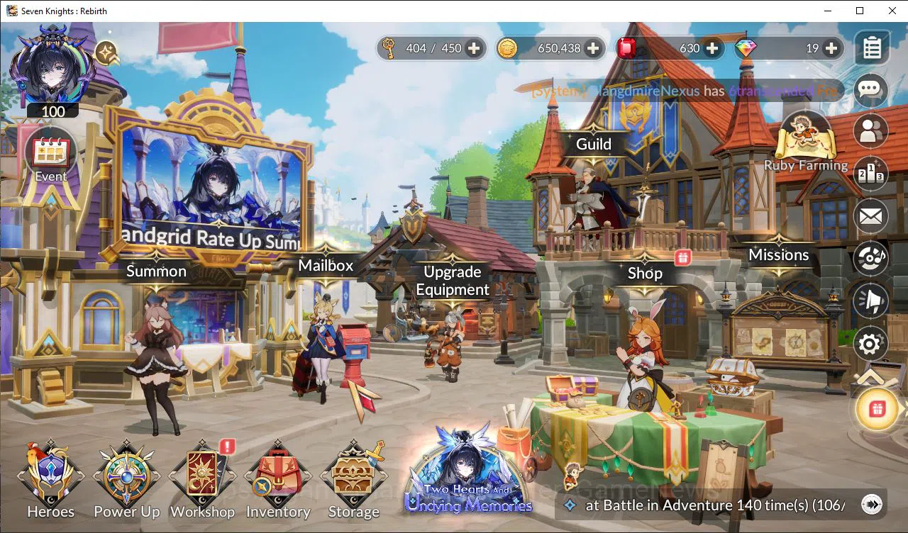 Seven Knights Re:Birth Accounts GLOBAL SEA|Full Ex-7k (JuriTC1,Fai,Melia,Gelidus,R image 4