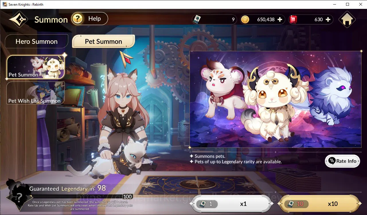 Seven Knights Re:Birth Accounts GLOBAL SEA|Full Ex-7k (JuriTC1,Fai,Melia,Gelidus,R image 8