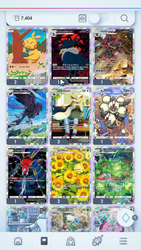Pokémon TCG Pocket Accounts EN 7.4k+Card|134EX|2 Crown (Meloetta&Protect Ponch image 11