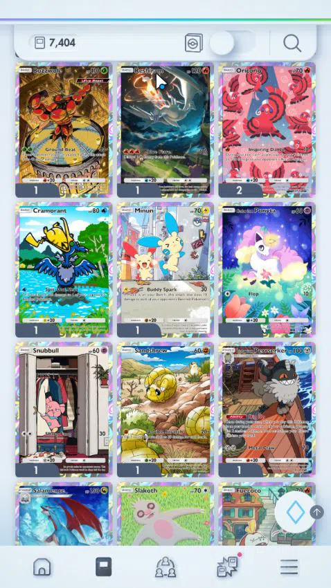 Pokémon TCG Pocket Accounts EN 7.4k+Card|134EX|2 Crown (Meloetta&Protect Ponch image 12