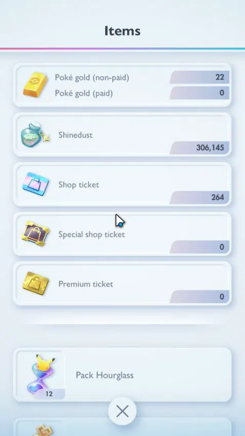 Pokémon TCG Pocket Accounts EN 7.4k+Card|134EX|2 Crown (Meloetta&Protect Ponch image 19