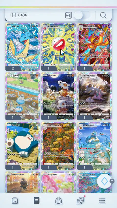 Pokémon TCG Pocket Accounts EN 7.4k+Card|134EX|2 Crown (Meloetta&Protect Ponch image 7