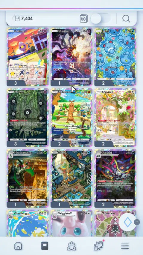 Pokémon TCG Pocket Accounts EN 7.4k+Card|134EX|2 Crown (Meloetta&Protect Ponch image 8