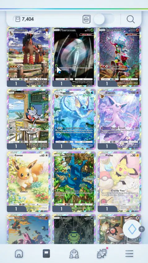 Pokémon TCG Pocket Accounts EN 7.4k+Card|134EX|2 Crown (Meloetta&Protect Ponch image 9