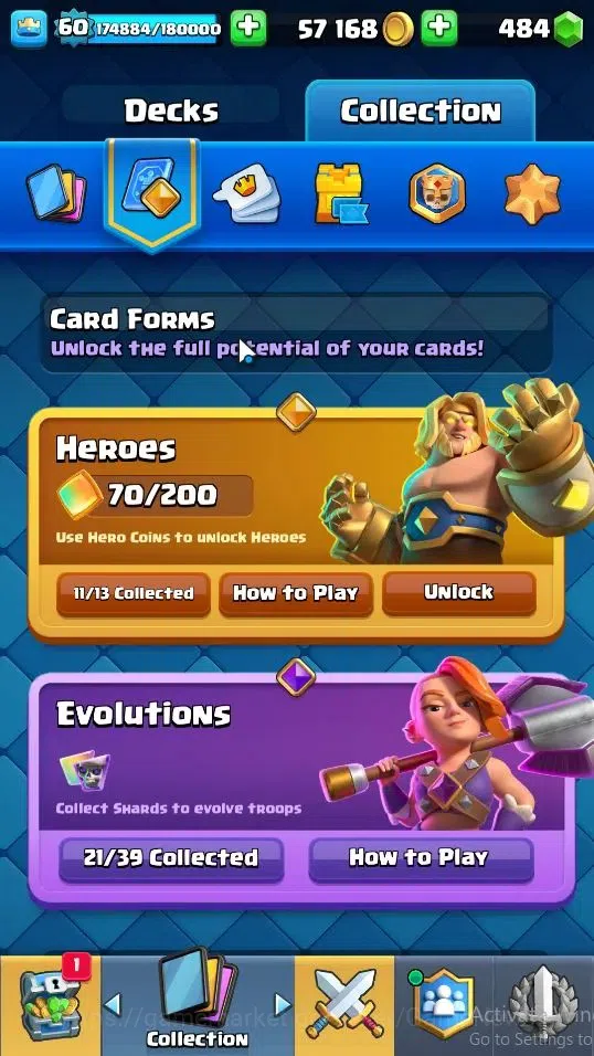 Clash Royale Accounts Lv 60|Trophy 12071|KTL 15|Limited Skin|Card 121|11 image 13