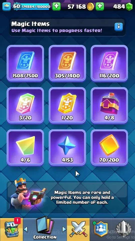 Clash Royale Accounts Lv 60|Trophy 12071|KTL 15|Limited Skin|Card 121|11 image 14