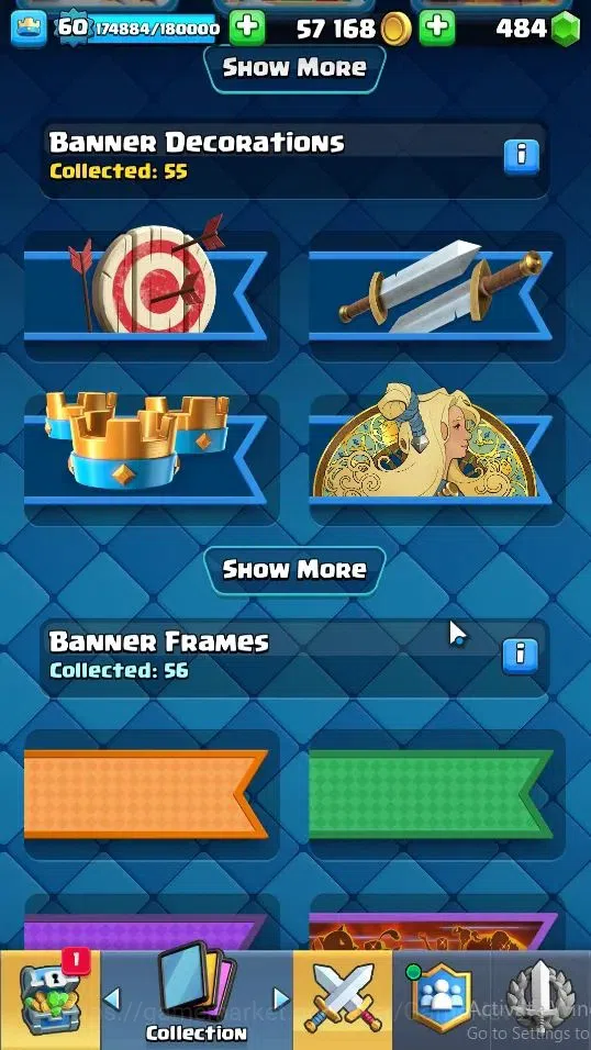 Clash Royale Accounts Lv 60|Trophy 12071|KTL 15|Limited Skin|Card 121|11 image 19
