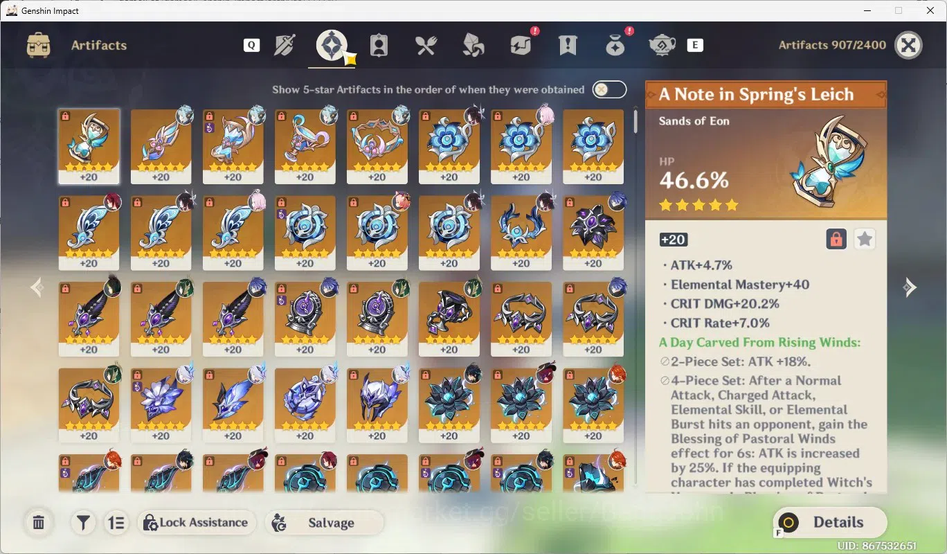 Genshin Impact Accounts Others ASIA|AR60|18 limit (Columbina,Durin)+Sign,HutaoC1 with skin,Flins,Skrik,GanyuC2,Furina,Nefer 5