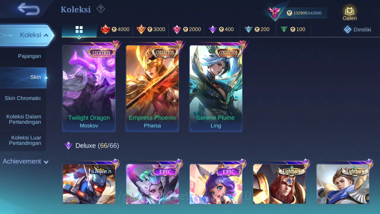 Mobile Legends: Bang Bang Accounts Hero 132 Skin 440 | Legend Freya | Collector Ling, image 5