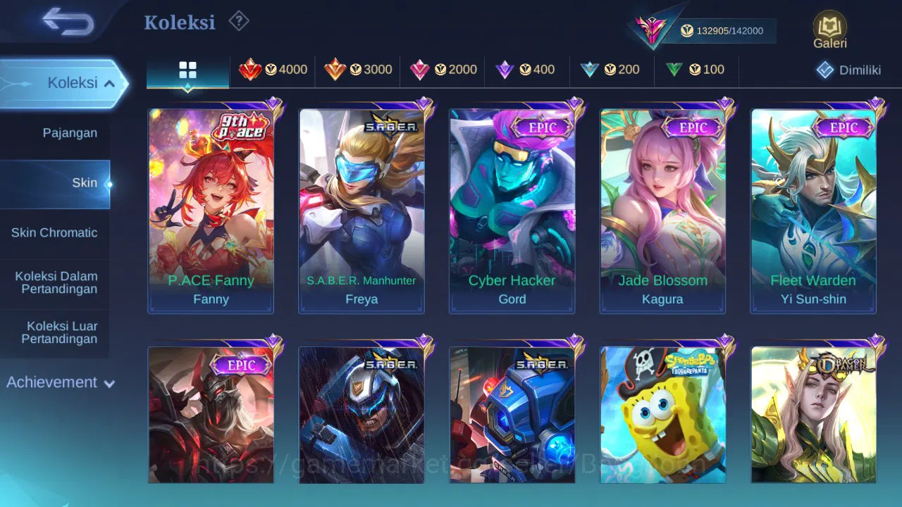 Mobile Legends: Bang Bang Accounts Hero 132 Skin 440 | Legend Freya | Collector Ling, image 7