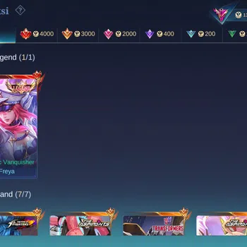 Mobile Legends: Bang Bang Collector Hero 132 Skin 440 | Legend Freya | Collector Ling, image 1