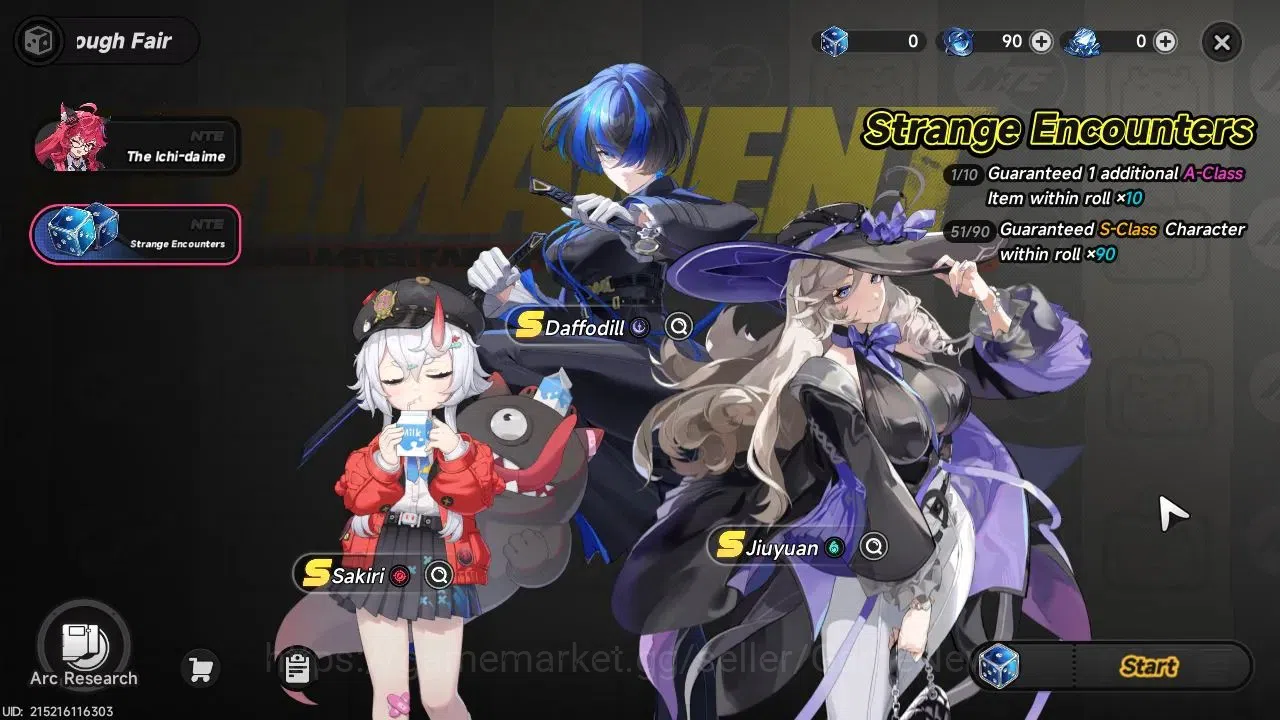 Neverness to Everness Accounts GLOBAL EU|HL 3|3 SSR Limited Nanally, Sakiri, Baic image 7