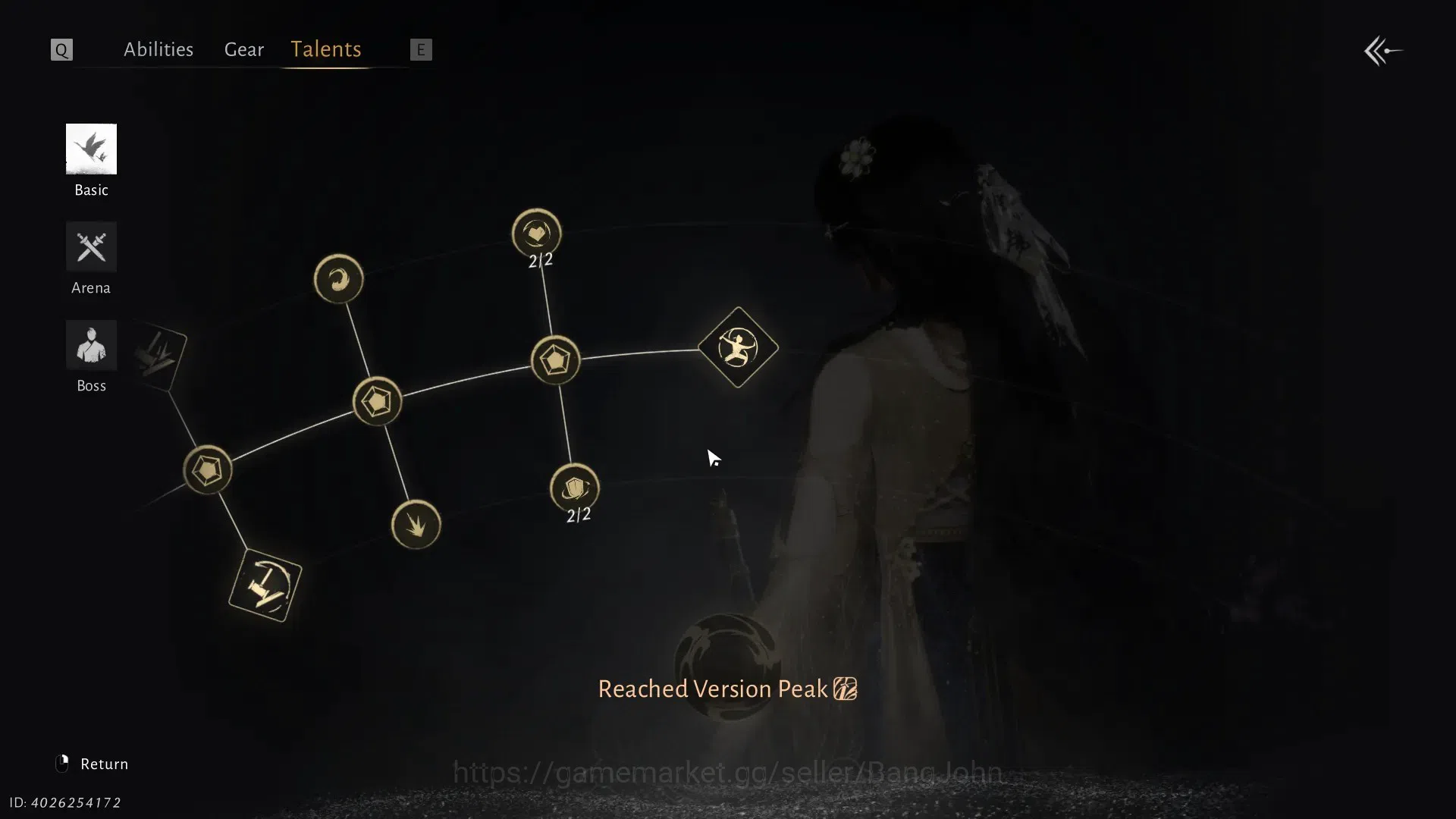 Where Winds Meet Accounts Global | LV 95 | MC Female | 2 Harmonic Core | Build 31616 | 5125K Regional Currency | Max 16