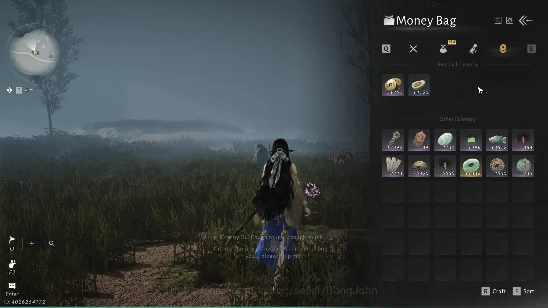 Where Winds Meet Accounts Global | LV 95 | MC Female | 2 Harmonic Core | Build 31616 | 5125K Regional Currency | Max 19