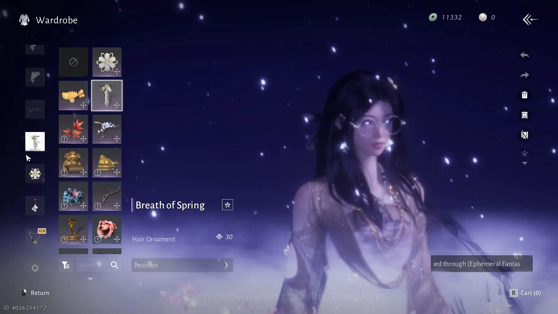 Where Winds Meet Accounts Global | LV 95 | MC Female | 2 Harmonic Core | Build 31616 | 5125K Regional Currency | Max 4