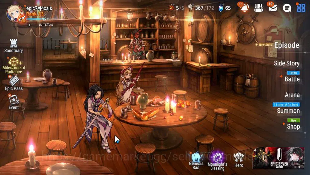 Epic Seven Accounts GLOBAL Unverif|New Era|3 ML(Salome,Belian,RViolet) image 1