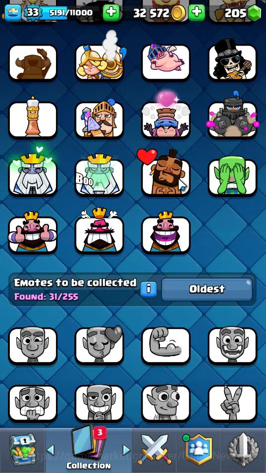 Clash Royale Accounts Lv 33|Trophy 6291|KTL 11|Limited Skin|Card 117|1 H image 7