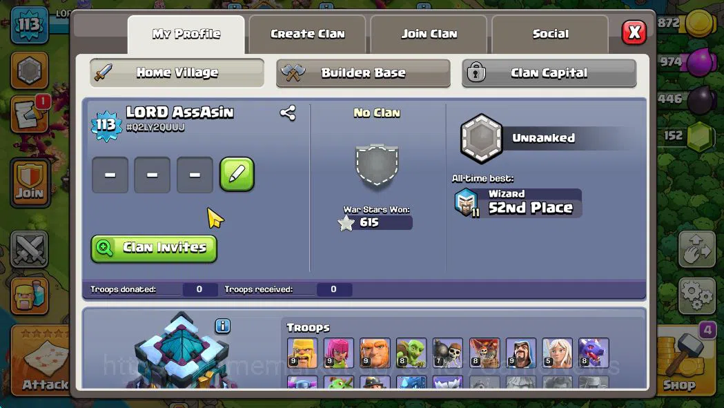 Clash of Clans Accounts Starter TH 13 - BH 6|LV 113|HH 7|BK 56,AQ 68,GW 36,MP 35,RC 9|CN OFF|Protect OFF|TAKE MAIL(COC1973) 11