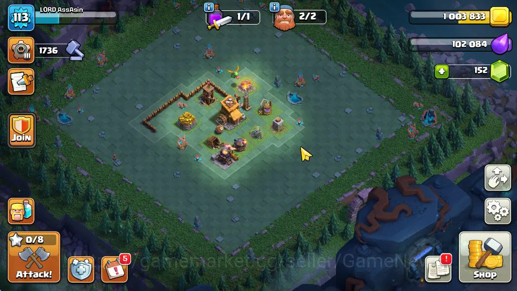 Clash of Clans Accounts Starter TH 13 - BH 6|LV 113|HH 7|BK 56,AQ 68,GW 36,MP 35,RC 9|CN OFF|Protect OFF|TAKE MAIL(COC1973) 3