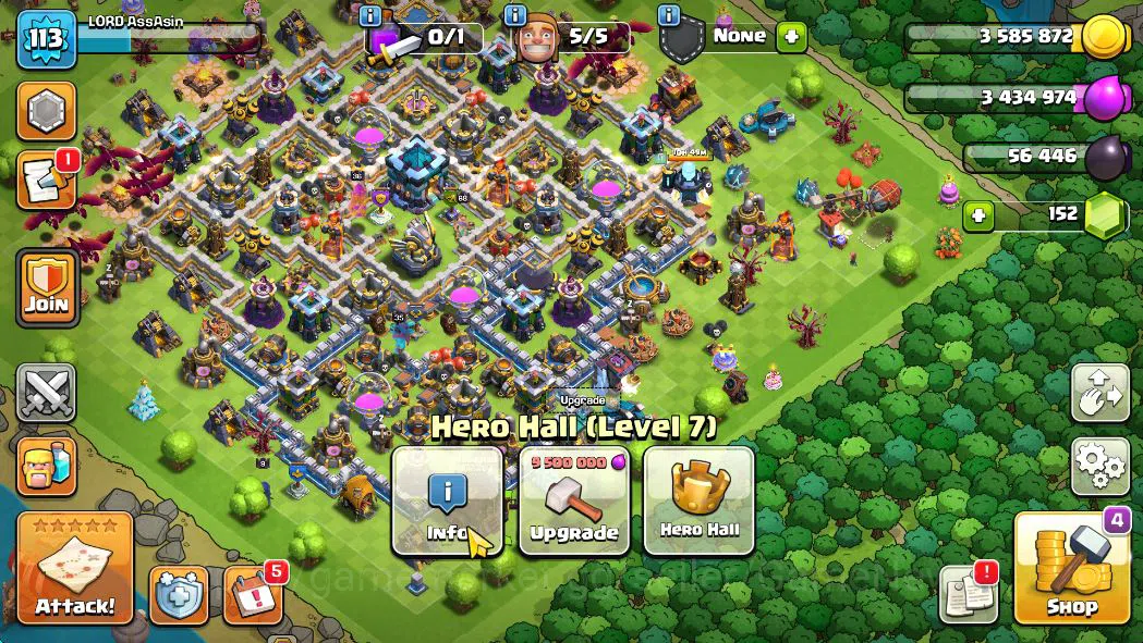 Clash of Clans Accounts Starter TH 13 - BH 6|LV 113|HH 7|BK 56,AQ 68,GW 36,MP 35,RC 9|CN OFF|Protect OFF|TAKE MAIL(COC1973) 4